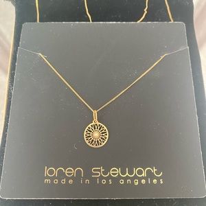 Loren Stewart Wheel Necklace with Diamond